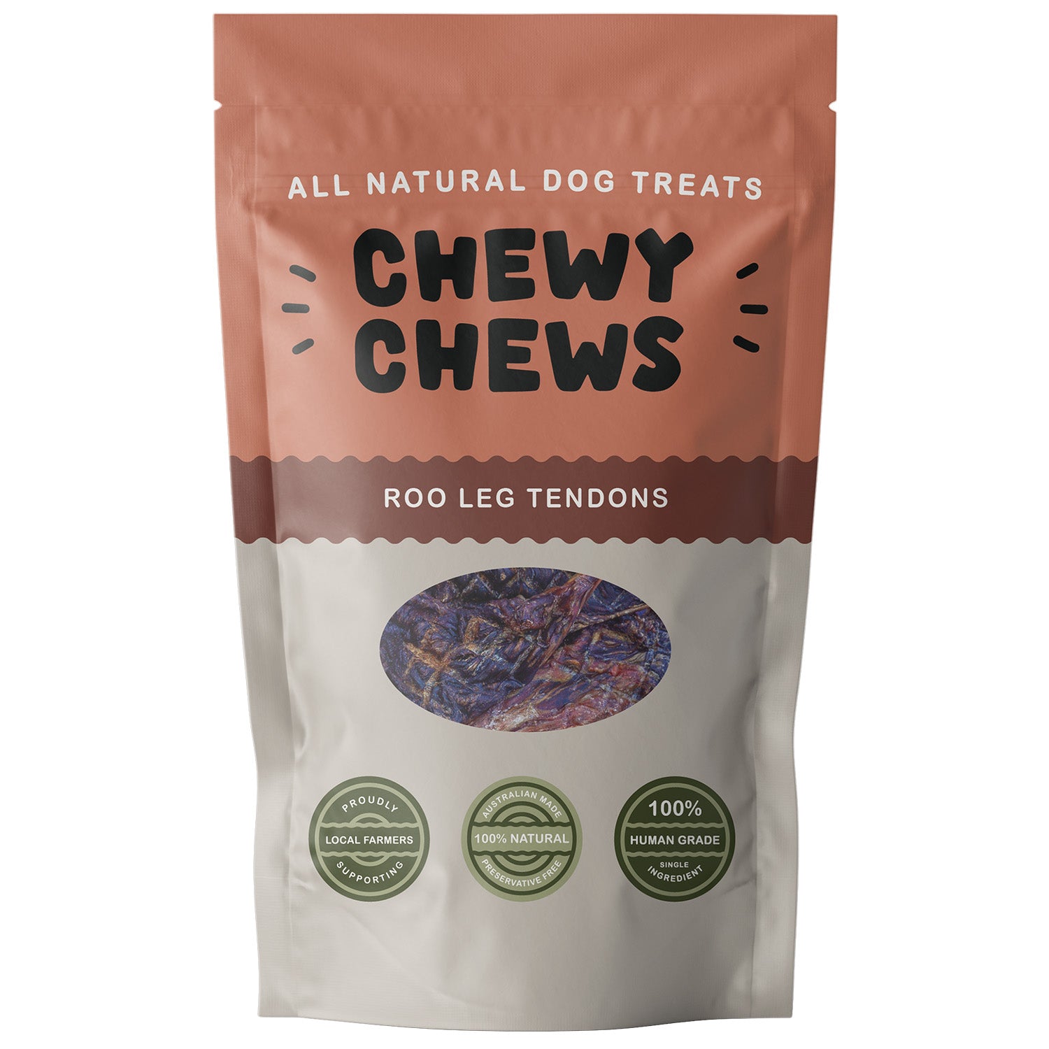 Roo Leg Tendons Chewy Chews