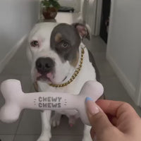 Chewy Chews Rubber Bone