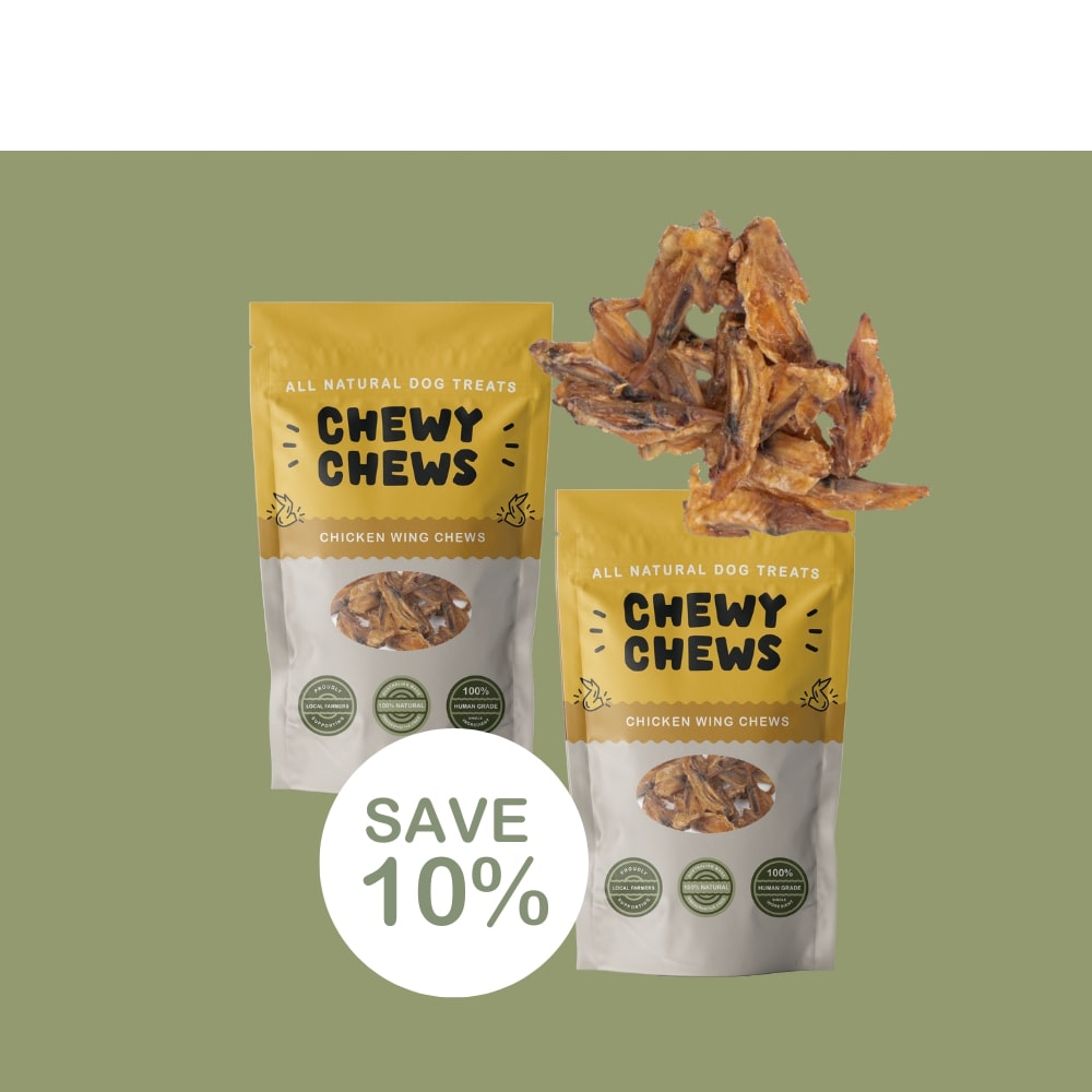 2x 100g Packs of Chicken Wing Chews