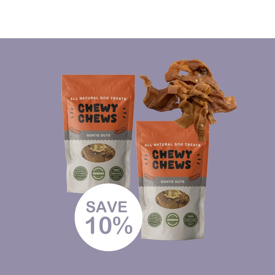 2x 100g Packs of Goatie Guts