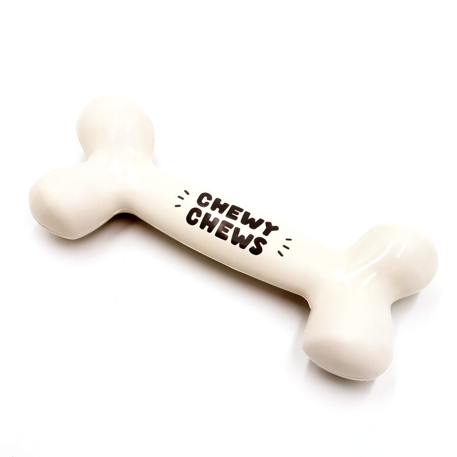 Chewy Chews Rubber Bone