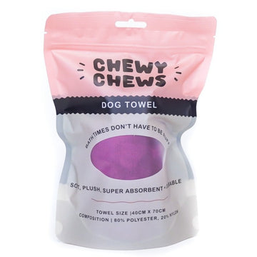 Chewy Chews Dog Towel